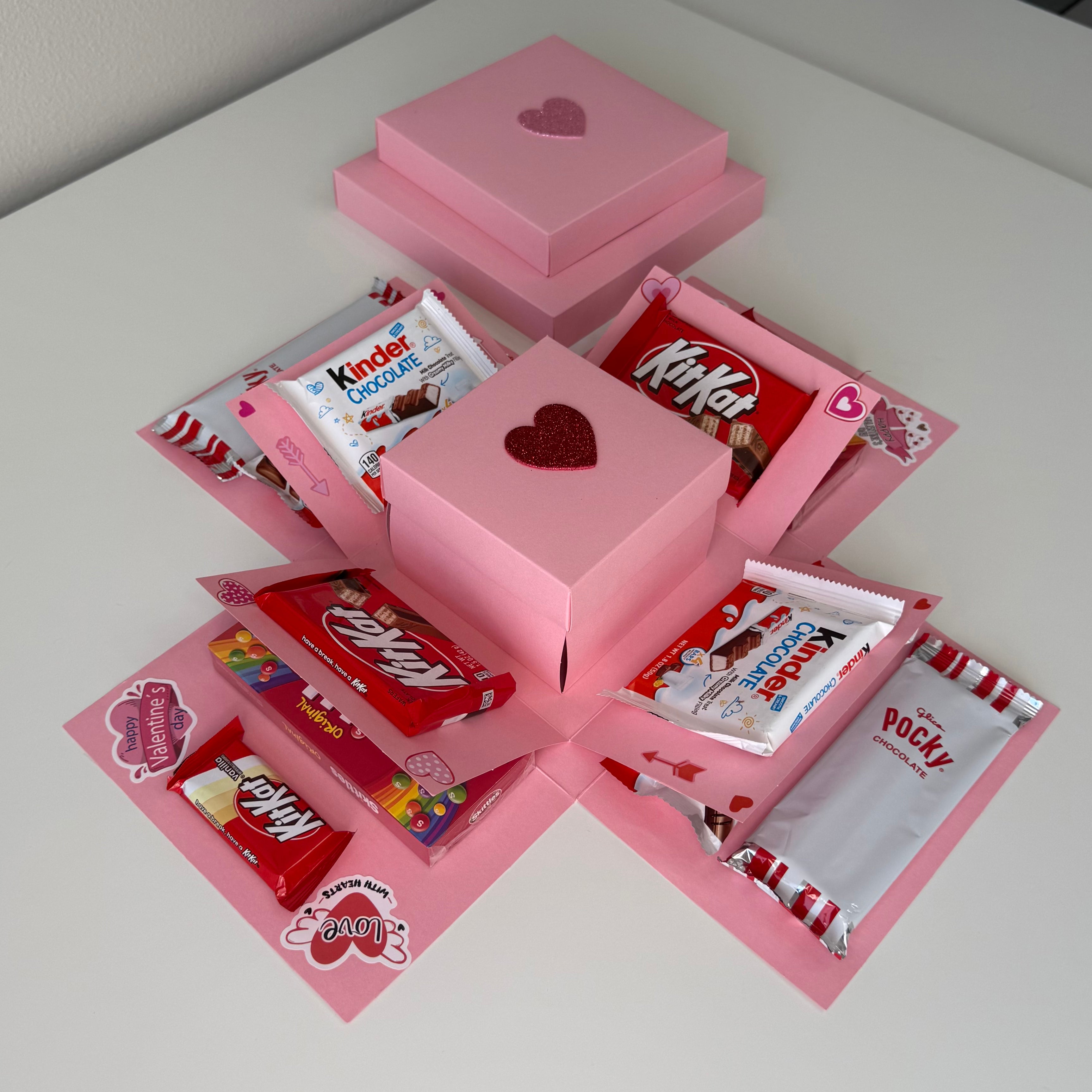 Sweet Treats 4-Layer Surprise Gift Box | Birthday & Celebration - Happy Surprise Box