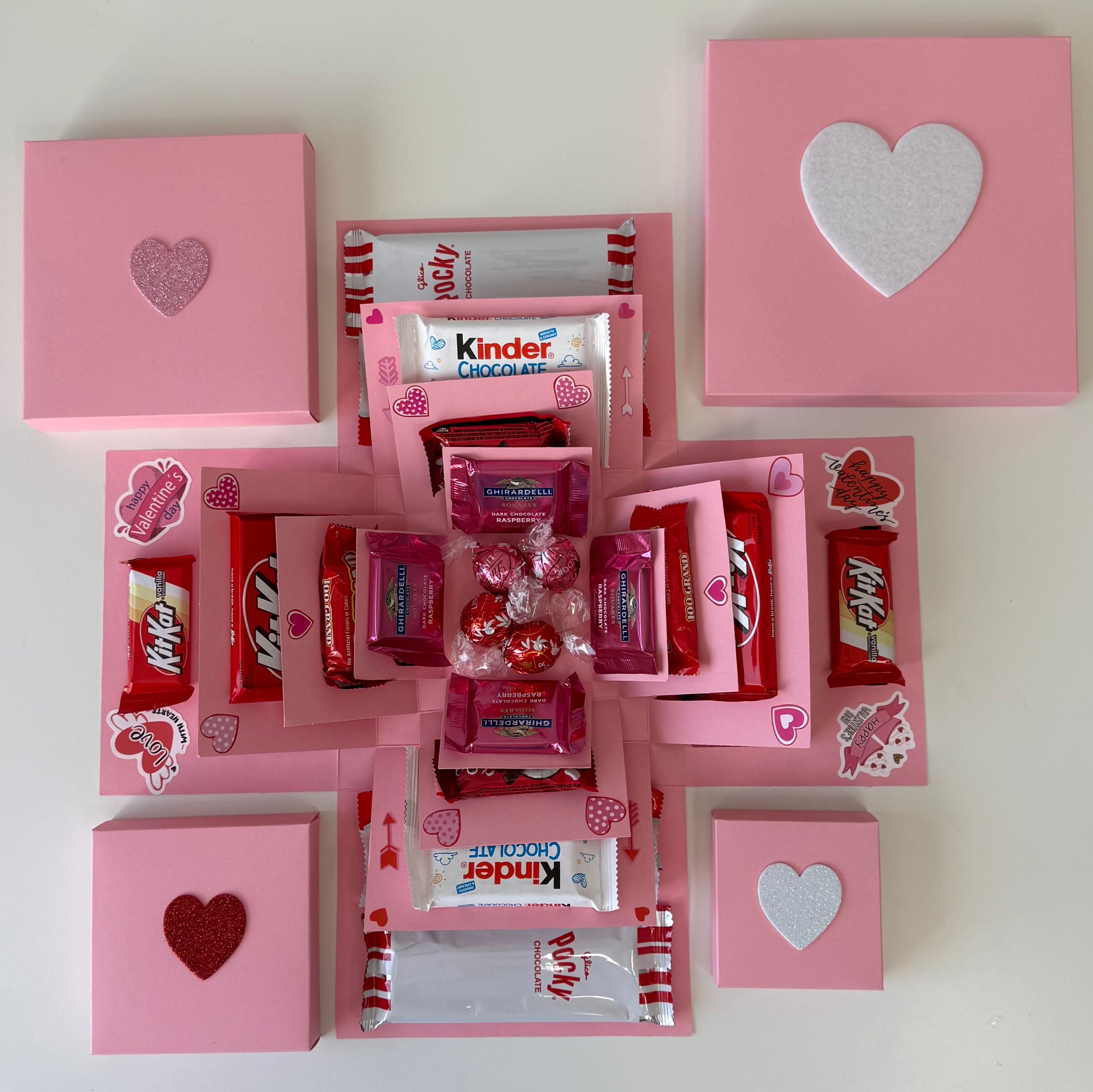 Sweet Treats 4-Layer Surprise Gift Box | Birthday & Celebration - Happy Surprise Box